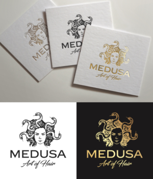 Medusa Art of Hair | Logo-Design von ACK Design