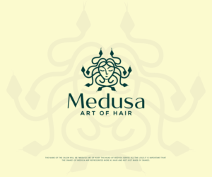 Medusa Art of Hair | Logo-Design von ecorokerz