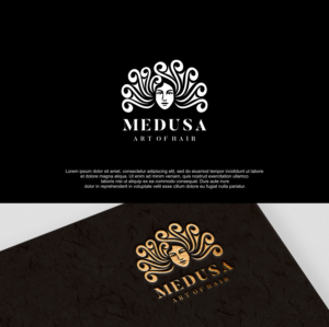 Medusa Art of Hair | Logo-Design von Farqaleit™