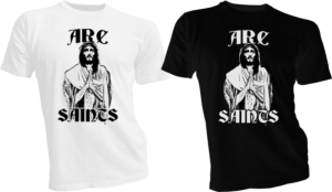 Arc&Saints Clothing Praying  Jesus Tee | T-shirt Design by bacujkov