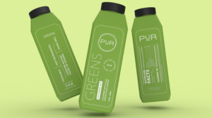 Label refresh for PUR Cold Pressed Juice | Etikett-Design von Bear Studio