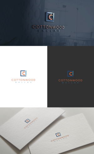 Cottonwood Dallas | Logo Design by GLDesigns