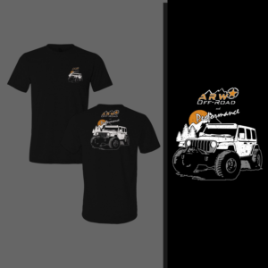 ARW Offroad & Performance  - Jeep shop t-shirt | T-shirt Design by CREARTIVE