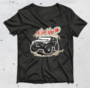 ARW Offroad & Performance  - Jeep shop t-shirt | T-shirt Design by Alaya