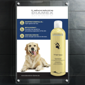 THERAPY ANTI HAIR LOSS SHAMPOO FOR DOGT | Flyer Design by GraphicsGuru