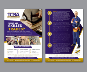 Home builders association trying to recruit young adults to consider careers in the skilled trades | Graphic Design by ecorokerz