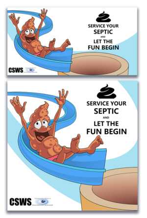 CSWS "Poo" Cartoon Illustrations | Graphic Design by kaiser77