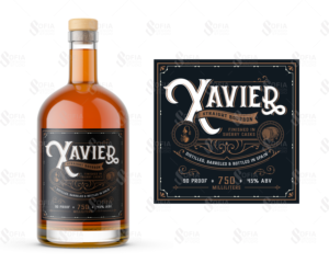 Label for a new Bourbon bottle | Etikett-Design von SofiaDesignStudio