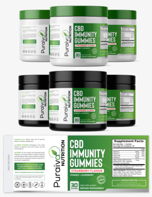 CBD Product Label Supplement Company | Label Design by SAI DESIGNS