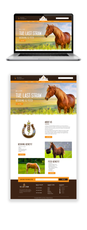 Animal Horse & Bedding Company Needs a Website Coded & Designed | Web-Design von Adeel Rahman