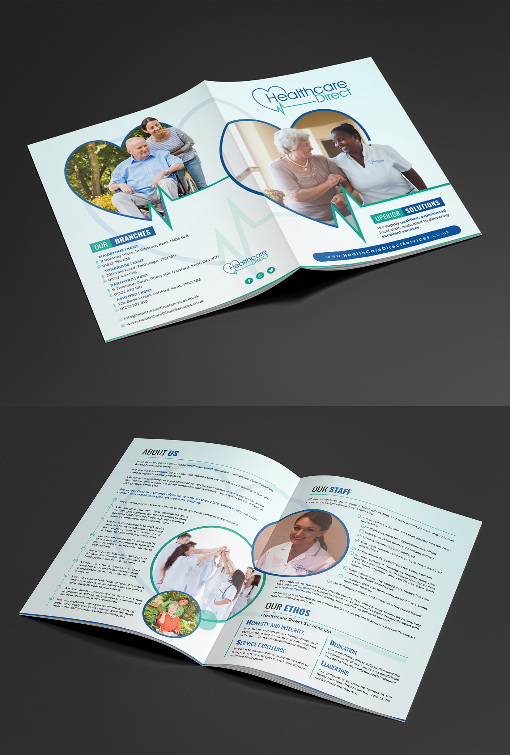 Brochure Design by ecorokerz for Staffing Direct | Design #26378176