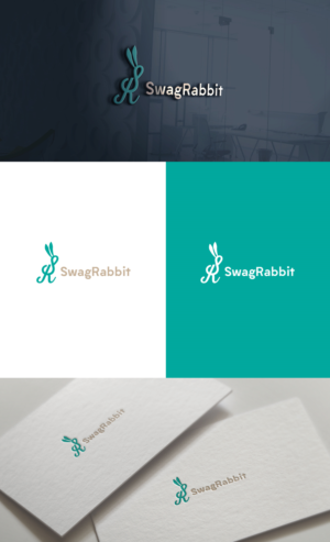 SwagRabbit (optionally integrated into the logo) | Logo Design by GLDesigns