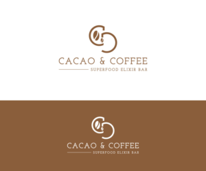 Cacao & Coffee ( Superfood Elixir Bar)  | Logo Design by Art Lancer