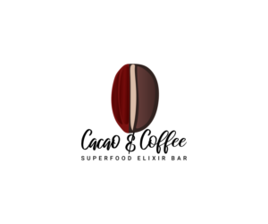 Cacao & Coffee ( Superfood Elixir Bar)  | Logo Design by design.bb