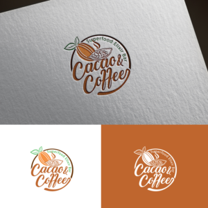 Cacao & Coffee ( Superfood Elixir Bar)  | Logo Design by sankar999