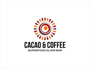 Cacao & Coffee ( Superfood Elixir Bar)  | Logo Design by BNdesigner