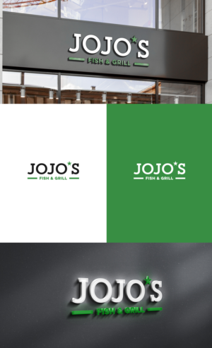 Jojo's Fish & Grill | Logo Design by GLDesigns