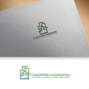 CanopyBloomington  cultivating a community-powered urban forest | Logo Design by DesignDUO