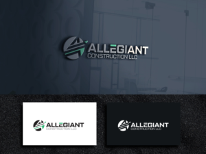 Allegiant Construction LLC | Logo Design by ArtSamurai