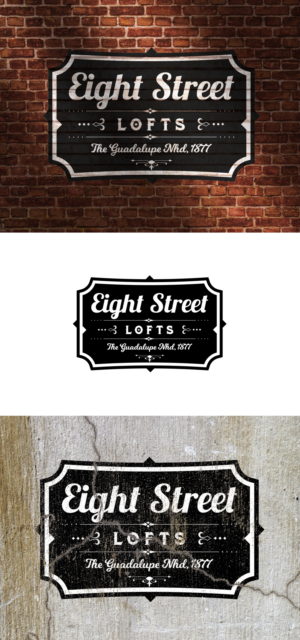 Eight Street Lofts, The Guadalupe Nhd, 1877 | Logo-Design von SL Designer