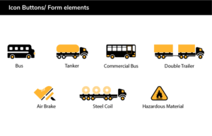 Create 25 vector icons for transportation software application | Vektor-Design von exoddinary