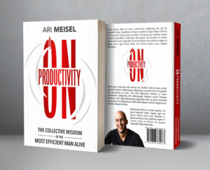 Book Cover for Productivity Book | Book Cover Design by Aesthetica Society