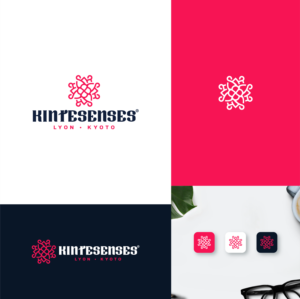 kintesenses lyon Kyoto | Logo Design by JBalloon Design