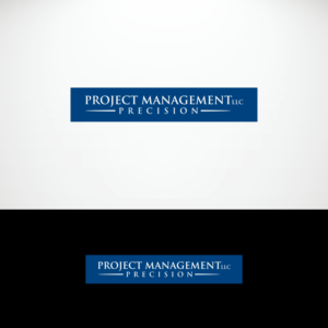 “Project Management Precision” with or without the “LLC” | Logo Design by B8