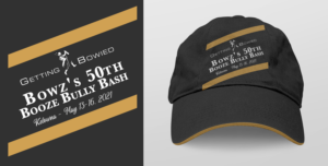 50th Birthday Guys Golf Trip Hat Design | Apparel Design by Al Pech