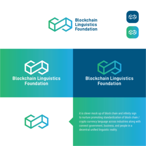 The Blockchain Linguistics Foundation | Logo Design by nandkumar