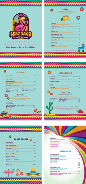 Menu Design by Einder