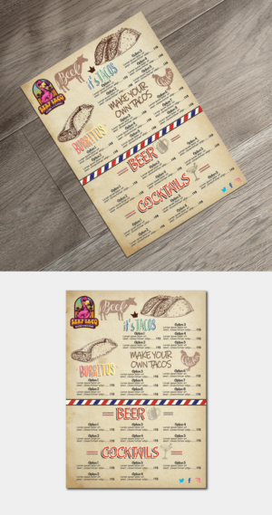 Menu Design by LamDinh