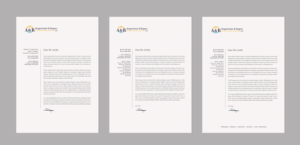 Letterhead for Midwest Law Firm | Stationery Design by chandrayaan.creative