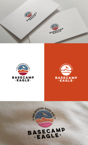 BaseCamp Eagle | Logo Design by GLDesigns