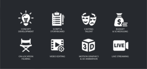 Icons For Video Production Company | Icon-Design von luutrongtin89