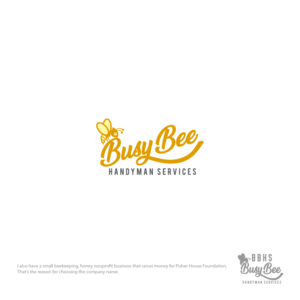 BBHS or Busy Bee Handyman Services | Logo-Design von 4tech services