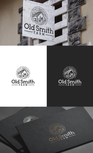 Old Smith Farm and incorporate subsets of the business (Seasonal Dining, The Barn, Milly's Farmside, Wedding Venue, Catering, Food Truck, Farmhouse Gourmet) | Logo-Design von GLDesigns