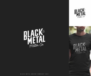 Black Metal Motor Co | Logo Design by GBDESIGN