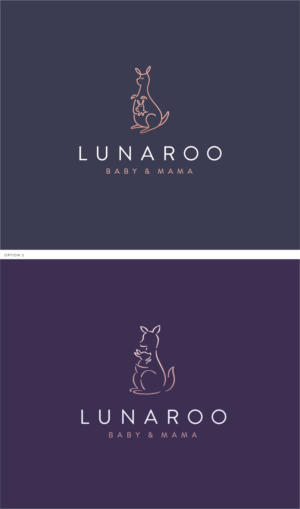 lunaroo baby & mama | Logo-Design von Meraki*