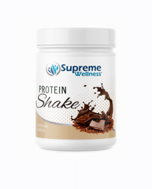 Supreme Wellness Chocolate Shake Label | Graphic Design by Soluciones Creativas