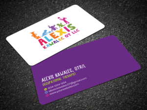 Business card for pediatric occupational therapist | Business Card Design by Sandaruwan