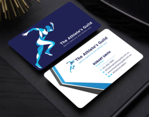 Business card design for sports medicine and athlete care clinic. | Business Card Design by Uttom 2