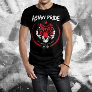 "ASIAN PRIDE" T-shirt design | T-shirt Design by Oleksandr Tovarkov