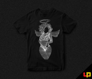 women's body | T-shirt Design by Uprinteez