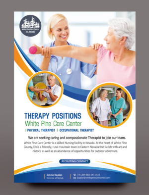 Therapy Department Recruitment Flyer | Flyer-Design von rkailas