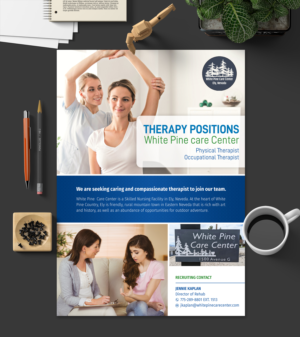 Therapy Department Recruitment Flyer | Flyer-Design von SAI DESIGNS