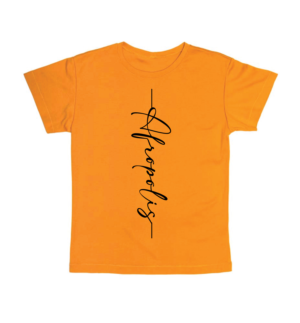 Tee shirt cursive text design in solid colour | T-shirt Design by geni