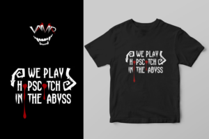 New T-shirt design for a new upcoming dark/goth clothing brand** | T-shirt Design by Elizaveta M