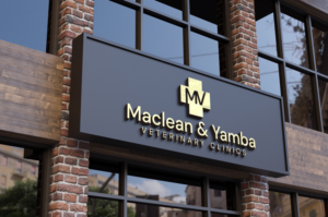 Sharing the care +/- Maclean & Yamba Veterinary Clinics | Logo-Design von makerlogoz