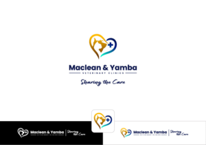 Sharing the care +/- Maclean & Yamba Veterinary Clinics | Logo Design by ~idiaz~